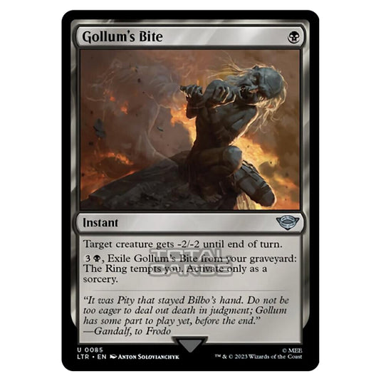 Magic The Gathering - The Lord of the Rings - Tales of Middle-Earth - Gollum's Bite - 0085