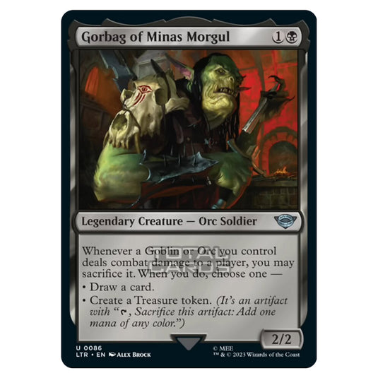 Magic The Gathering - The Lord of the Rings - Tales of Middle-Earth - Gorbag of Minas Morgul - 0086