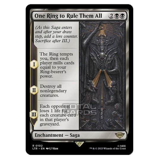 Magic The Gathering - The Lord of the Rings - Tales of Middle-Earth - One Ring to Rule Them All - 0102