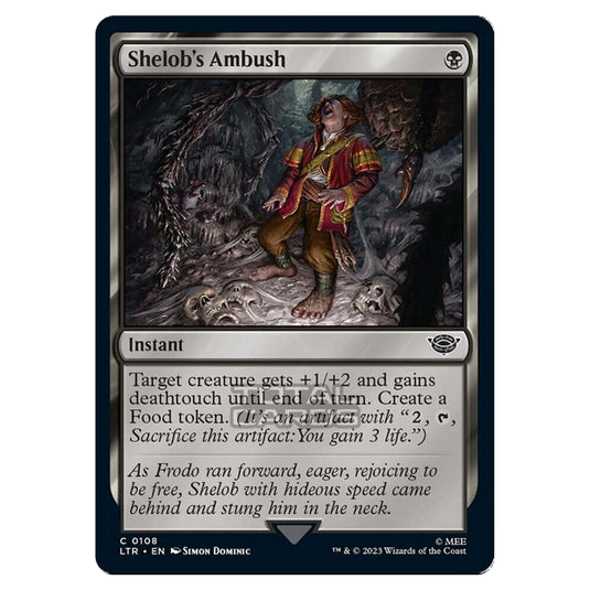 Magic The Gathering - The Lord of the Rings - Tales of Middle-Earth - Shelob's Ambush - 0108