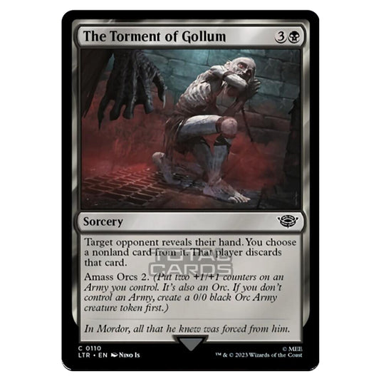 Magic The Gathering - The Lord of the Rings - Tales of Middle-Earth - The Torment of Gollum - 0110