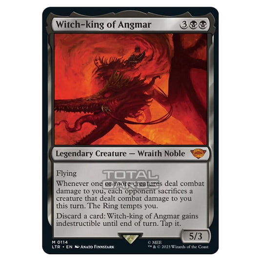 Magic The Gathering - The Lord of the Rings - Tales of Middle-Earth - Witch-king of Angmar - 0114