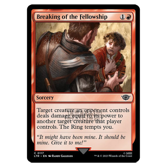 Magic The Gathering - The Lord of the Rings - Tales of Middle-Earth - Breaking of the Fellowship - 0117