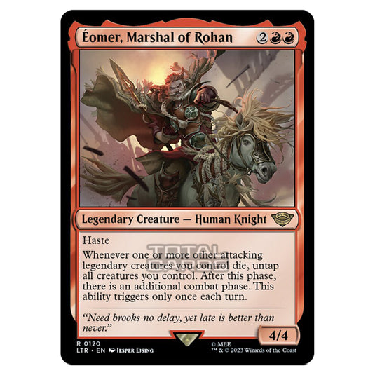 Magic The Gathering - The Lord of the Rings - Tales of Middle-Earth - Éomer, Marshal of Rohan - 0120