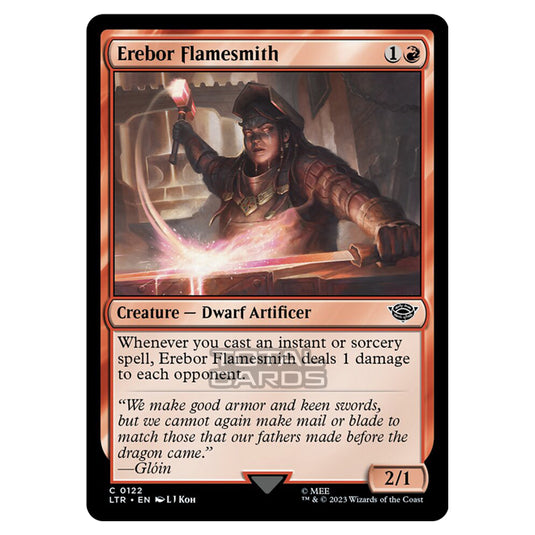 Magic The Gathering - The Lord of the Rings - Tales of Middle-Earth - Erebor Flamesmith - 0122