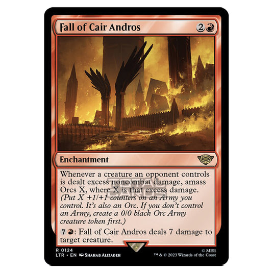 Magic The Gathering - The Lord of the Rings - Tales of Middle-Earth - Fall of Cair Andros - 0124