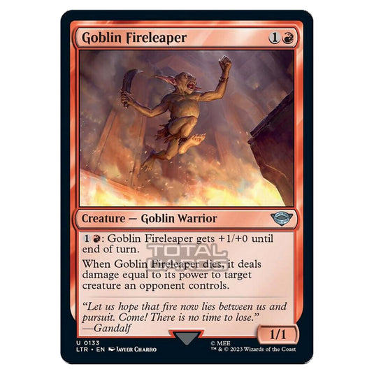 Magic The Gathering - The Lord of the Rings - Tales of Middle-Earth - Goblin Fireleaper - 0133