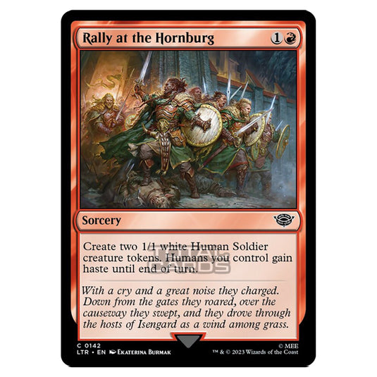 Magic The Gathering - The Lord of the Rings - Tales of Middle-Earth - Rally at the Hornburg - 0142