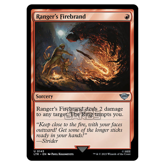 Magic The Gathering - The Lord of the Rings - Tales of Middle-Earth - Ranger's Firebrand - 0143