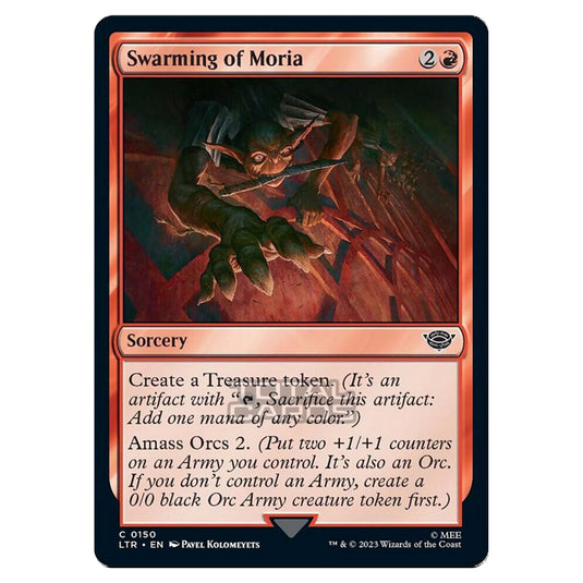 Magic The Gathering - The Lord of the Rings - Tales of Middle-Earth - Swarming of Moria - 0150