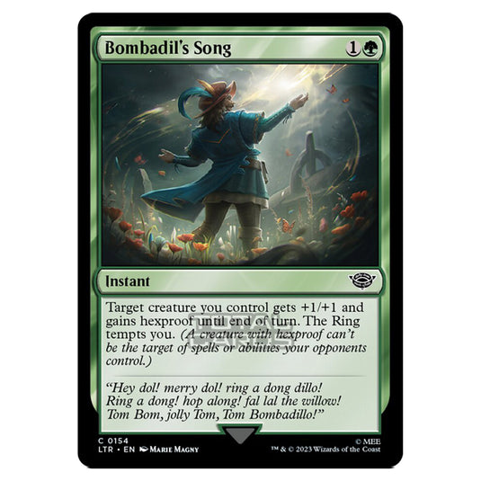 Magic The Gathering - The Lord of the Rings - Tales of Middle-Earth - Bombadil's Song - 0154