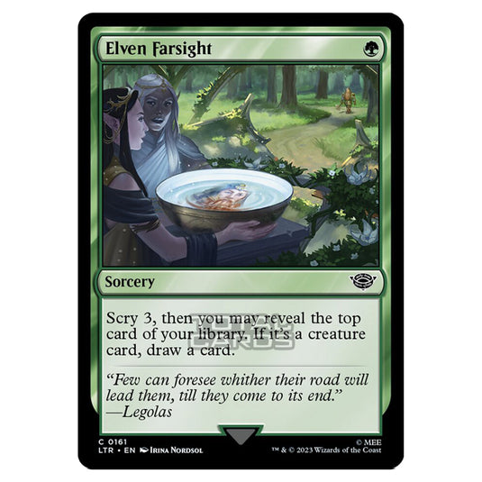 Magic The Gathering - The Lord of the Rings - Tales of Middle-Earth - Elven Farsight - 0161