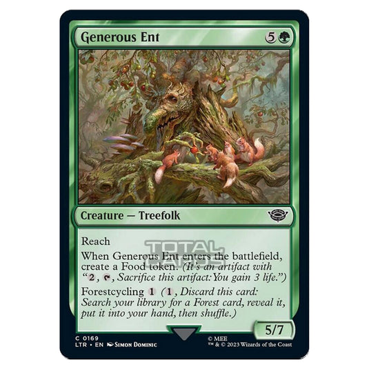 Magic The Gathering - The Lord of the Rings - Tales of Middle-Earth - Generous Ent - 0169