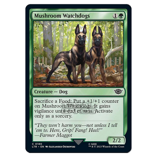 Magic The Gathering - The Lord of the Rings - Tales of Middle-Earth - Mushroom Watchdogs - 0180