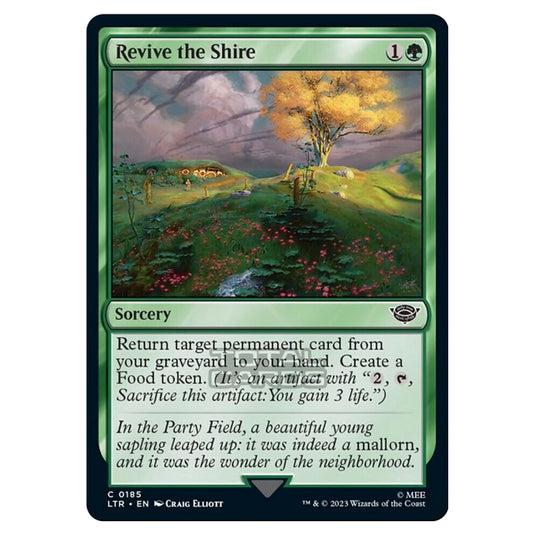 Magic The Gathering - The Lord of the Rings - Tales of Middle-Earth - Revive the Shire - 0185