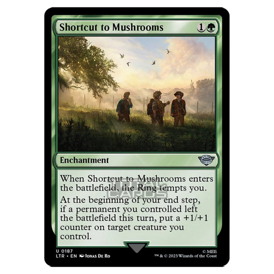 Magic The Gathering - The Lord of the Rings - Tales of Middle-Earth - Shortcut to Mushrooms - 0187