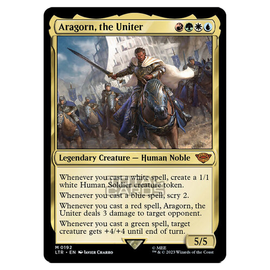 Magic The Gathering - The Lord of the Rings - Tales of Middle-Earth - Aragorn, the Uniter - 0192