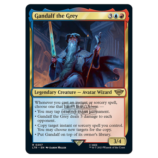 Magic The Gathering - The Lord of the Rings - Tales of Middle-Earth - Gandalf the Grey - 0207