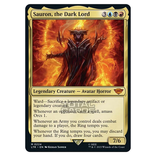 Magic The Gathering - The Lord of the Rings - Tales of Middle-Earth - Sauron, the Dark Lord - 0224