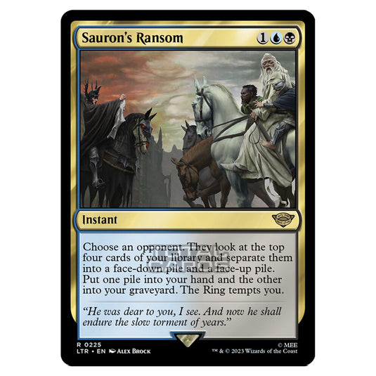 Magic The Gathering - The Lord of the Rings - Tales of Middle-Earth - Sauron's Ransom - 0225