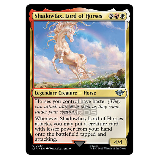 Magic The Gathering - The Lord of the Rings - Tales of Middle-Earth - Shadowfax, Lord of Horses - 0227