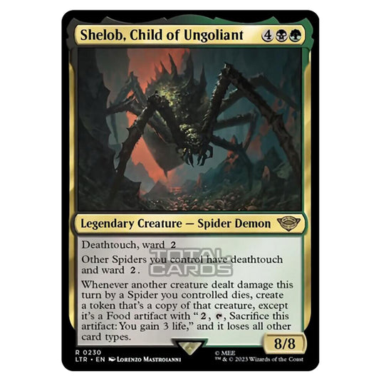 Magic The Gathering - The Lord of the Rings - Tales of Middle-Earth - Shelob, Child of Ungoliant - 0230