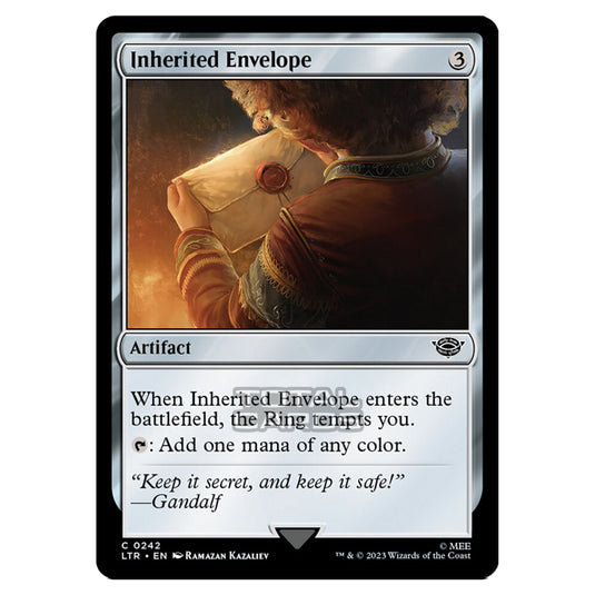 Magic The Gathering - The Lord of the Rings - Tales of Middle-Earth - Inherited Envelope - 0242