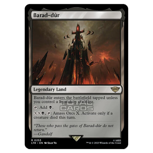 Magic The Gathering - The Lord of the Rings - Tales of Middle-Earth - Barad-dûr - 0253