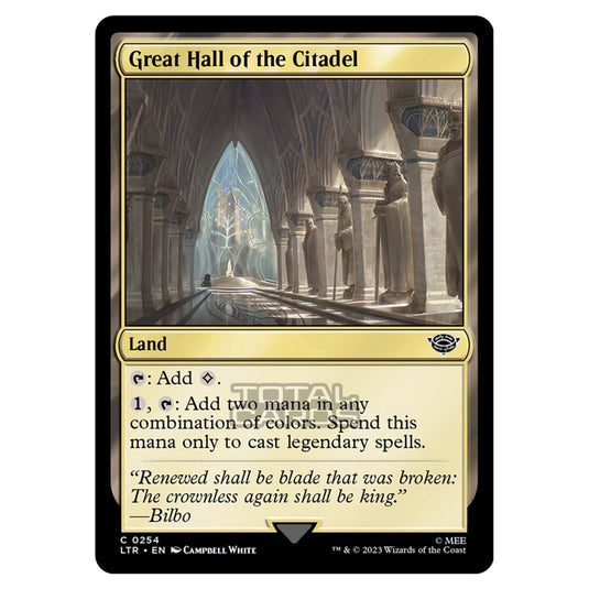 Magic The Gathering - The Lord of the Rings - Tales of Middle-Earth - Great Hall of the Citadel - 0254