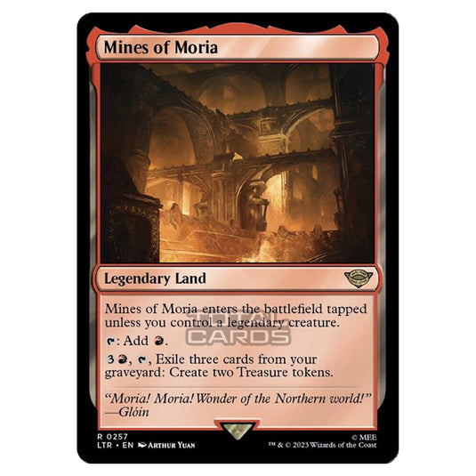 Magic The Gathering - The Lord of the Rings - Tales of Middle-Earth - Mines of Moria - 0257