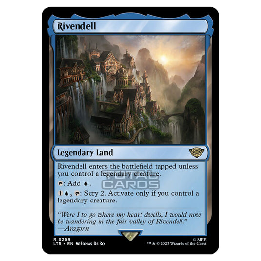 Magic The Gathering - The Lord of the Rings - Tales of Middle-Earth - Rivendell - 0259