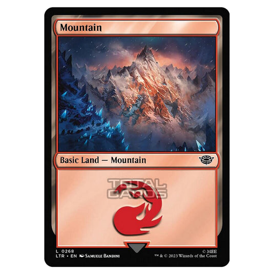 Magic The Gathering - The Lord of the Rings - Tales of Middle-Earth - Mountain - 0268