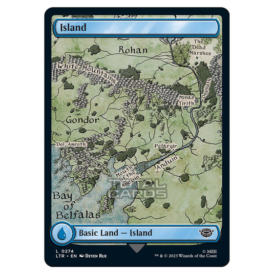 Magic The Gathering - The Lord of the Rings - Tales of Middle-Earth - Island - 0274