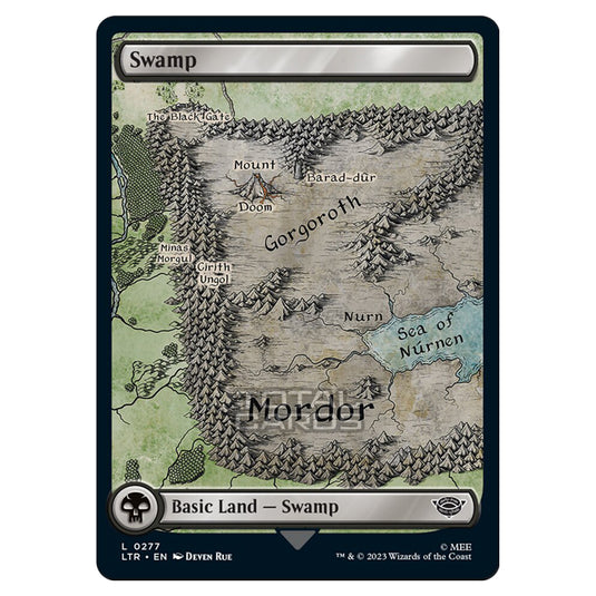 Magic The Gathering - The Lord of the Rings - Tales of Middle-Earth - Swamp - 0277