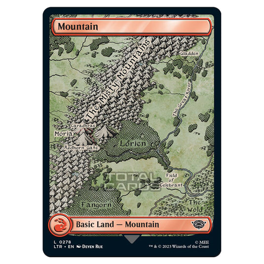 Magic The Gathering - The Lord of the Rings - Tales of Middle-Earth - Mountain - 0278