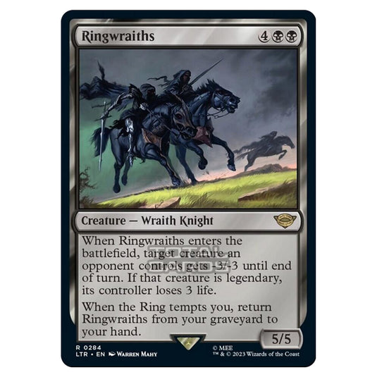 Magic The Gathering - The Lord of the Rings - Tales of Middle-Earth - Ringwraiths (Jumpstart Card)  - 0284