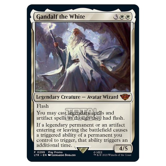 Magic The Gathering - The Lord of the Rings - Tales of Middle-Earth - Gandalf the White (Promo)  - 0299