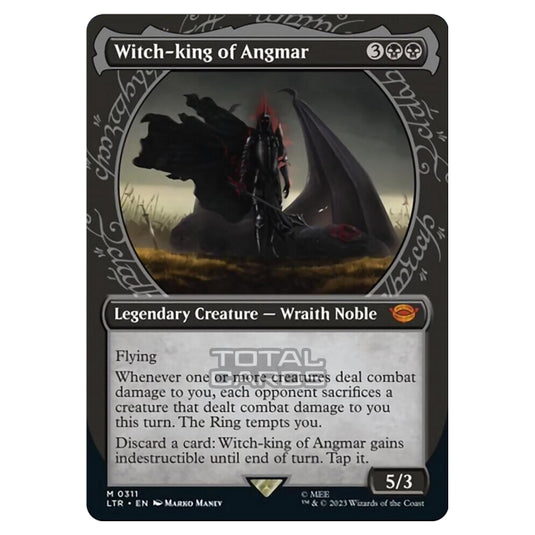 Magic The Gathering - The Lord of the Rings - Tales of Middle-Earth - Witch-king of Angmar (Showcase Card)  - 0311