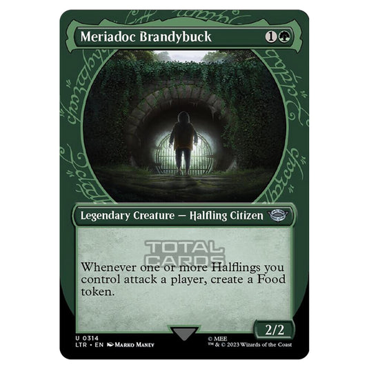 Magic The Gathering - The Lord of the Rings - Tales of Middle-Earth - Meriadoc Brandybuck (Showcase Card)  - 0314