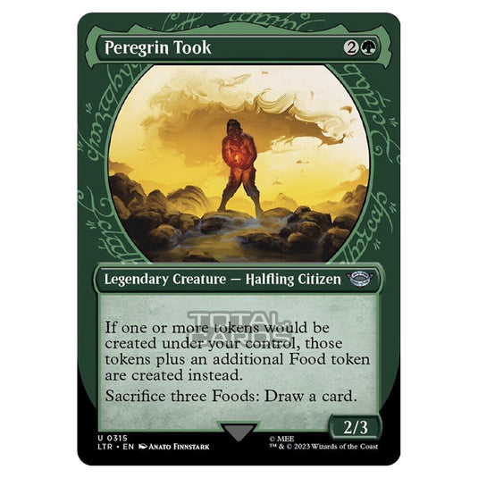 Magic The Gathering - The Lord of the Rings - Tales of Middle-Earth - Peregrin Took (Showcase Card)  - 0315