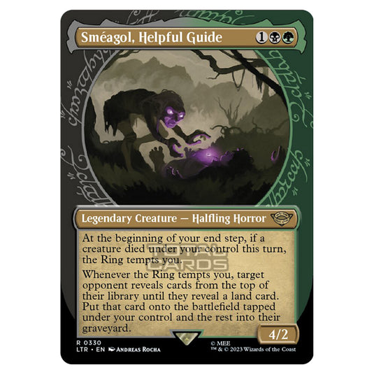 Magic The Gathering - The Lord of the Rings - Tales of Middle-Earth - Sméagol, Helpful Guide (Showcase Card)  - 0330