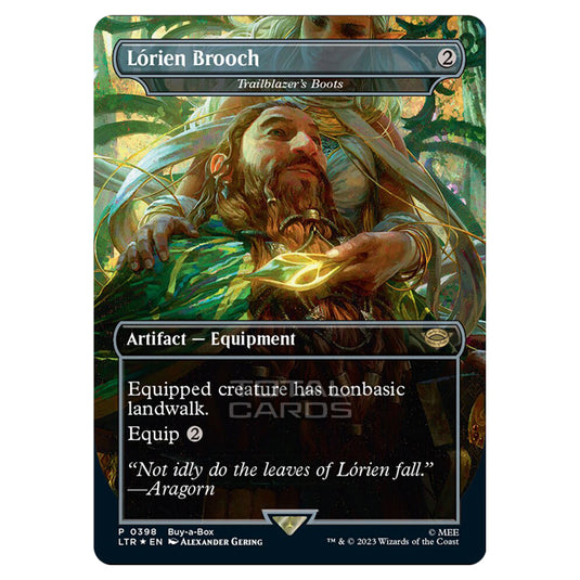 Magic The Gathering - The Lord of the Rings - Tales of Middle-Earth - Trailblazer's Boots (Buy-a-Box)  - 0398