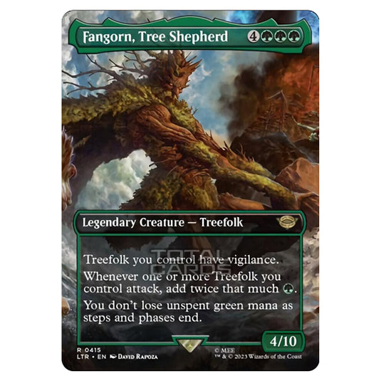 Magic The Gathering - The Lord of the Rings - Tales of Middle-Earth - Fangorn, Tree Shepherd (Scene Card)  - 0415