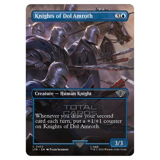 Magic The Gathering - The Lord of the Rings - Tales of Middle-Earth - Knights of Dol Amroth (Scene Card)  - 0432