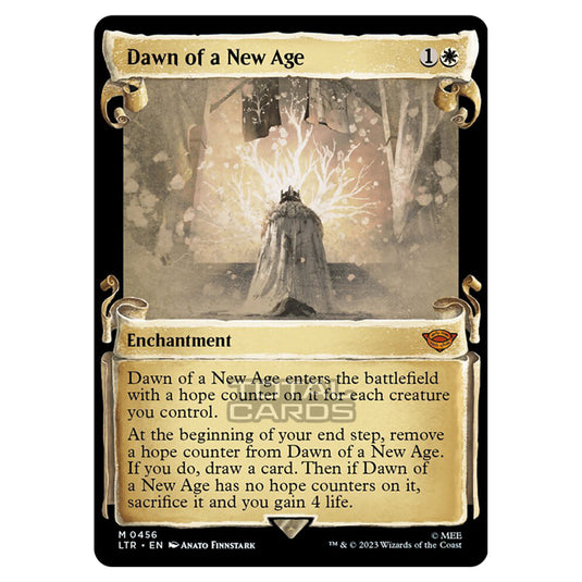 Magic The Gathering - The Lord of the Rings - Tales of Middle-Earth - Dawn of a New Age (Extended Art Card)  - 0456