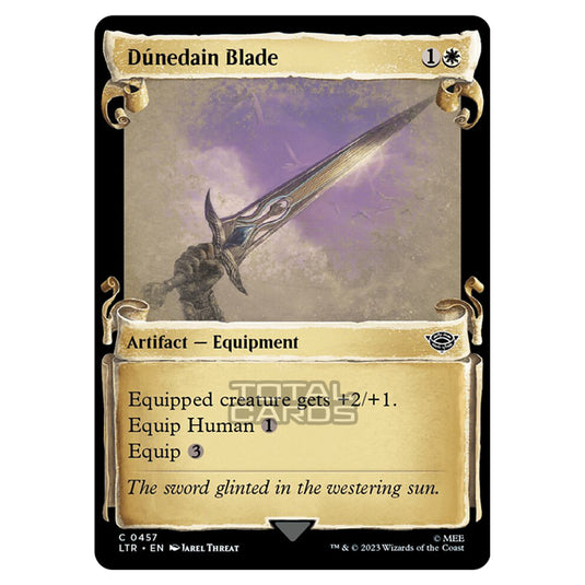 Magic The Gathering - The Lord of the Rings - Tales of Middle-Earth - Dúnedain Blade (Extended Art Card)  - 0457