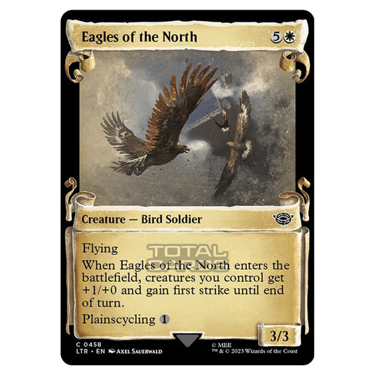 Magic The Gathering - The Lord of the Rings - Tales of Middle-Earth - Eagles of the North (Extended Art Card)  - 0458