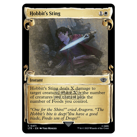 Magic The Gathering - The Lord of the Rings - Tales of Middle-Earth - Hobbit's Sting - 0471