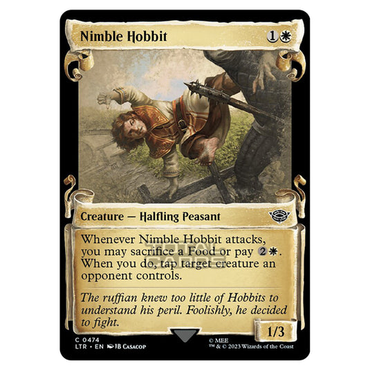 Magic The Gathering - The Lord of the Rings - Tales of Middle-Earth - Nimble Hobbit - 0474