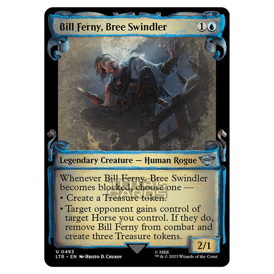 Magic The Gathering - The Lord of the Rings - Tales of Middle-Earth - Bill Ferny, Bree Swindler - 0493